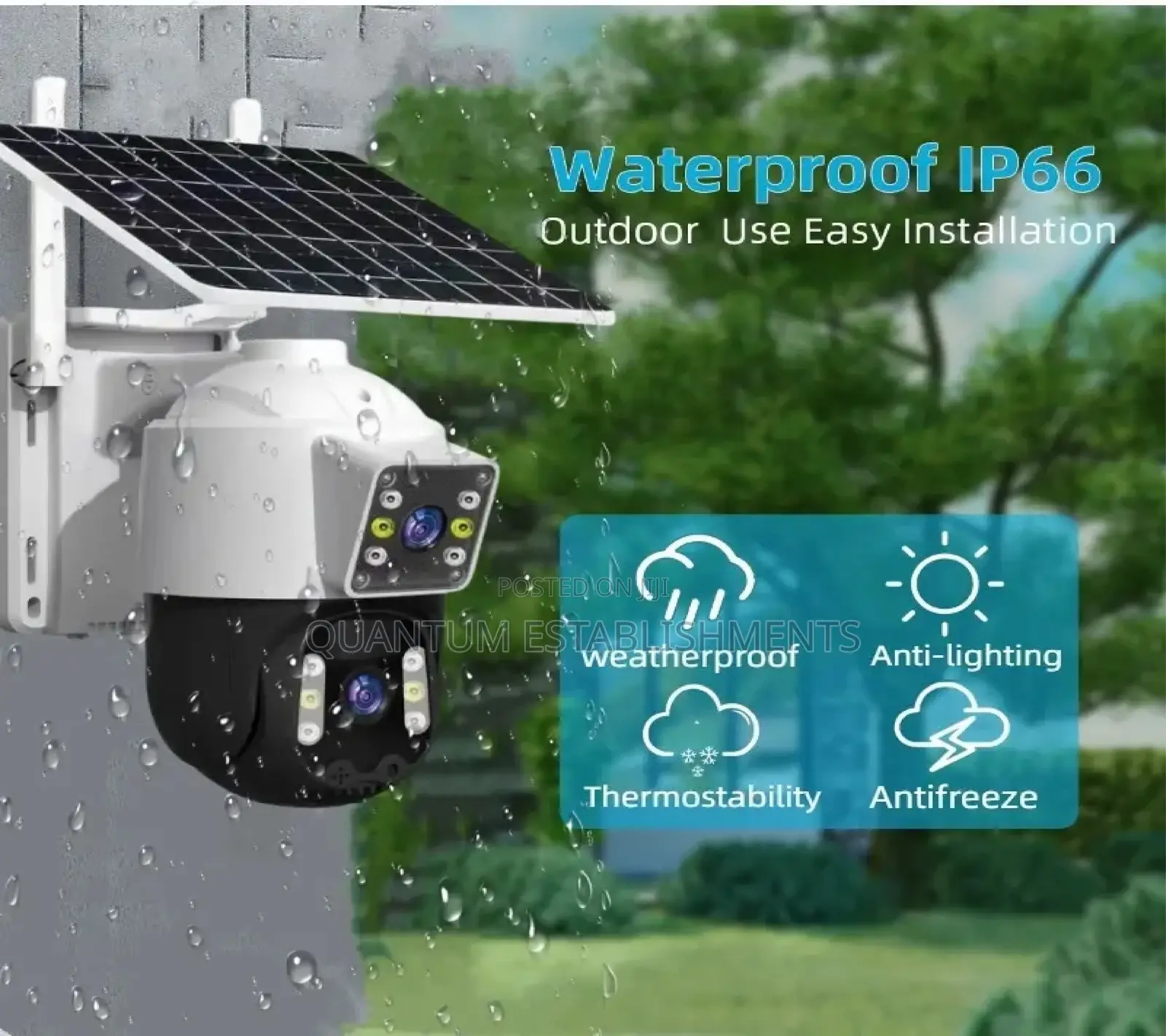 V360pro Solar Camera Outdoor