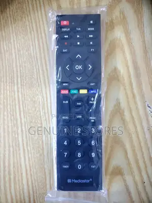 Mediastar Remote Control.