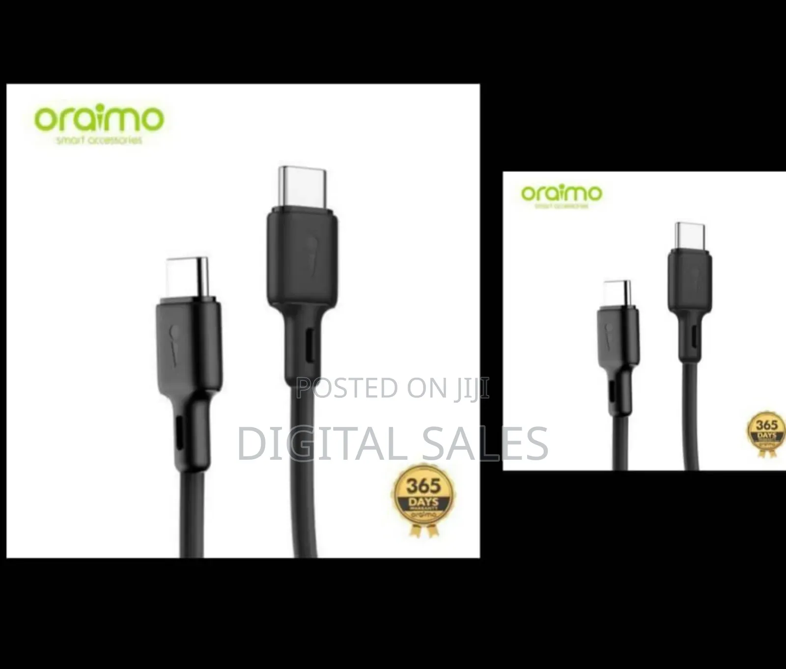 Oraimo C to C Charging and Data