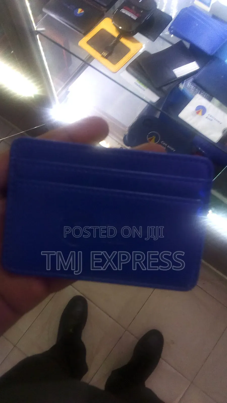 Branded Leather Atm Card Holder