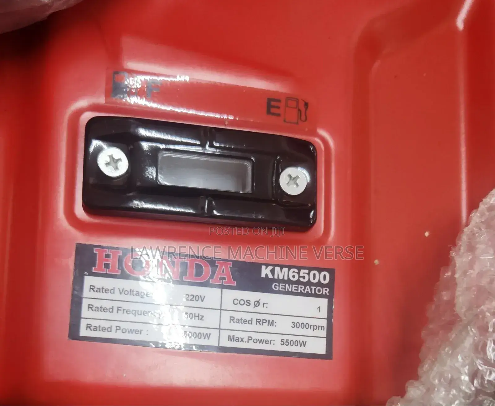 Gasoline Generator 5.5kva Honda