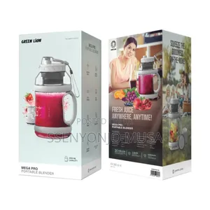 Green Lion Mega Pro Portable Blender - 2000ml, 18000 RPM