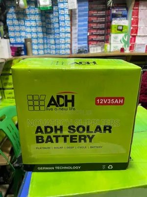 35ah German Technology Adh Solar Powder Battery Casy