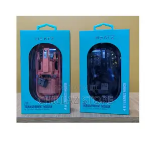 Heatz Transparent Wireless Mouse.
