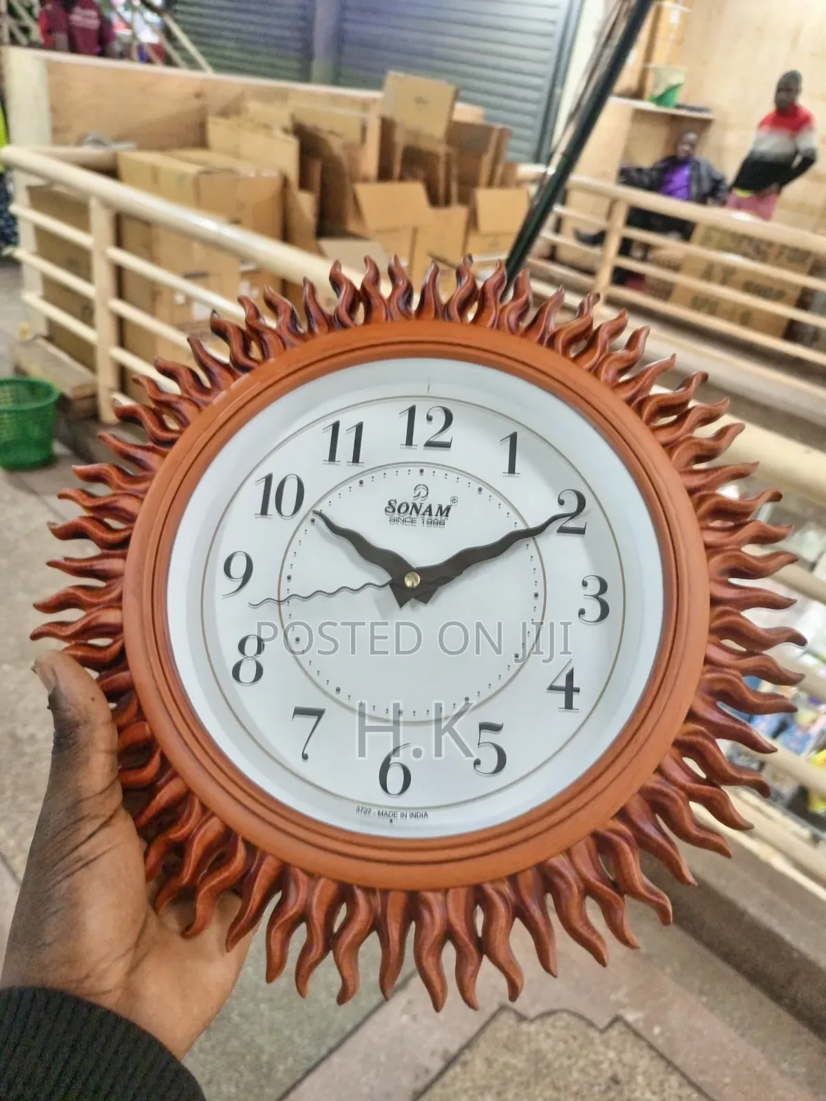 Sonam Quartz Wall Clock, Model 3727