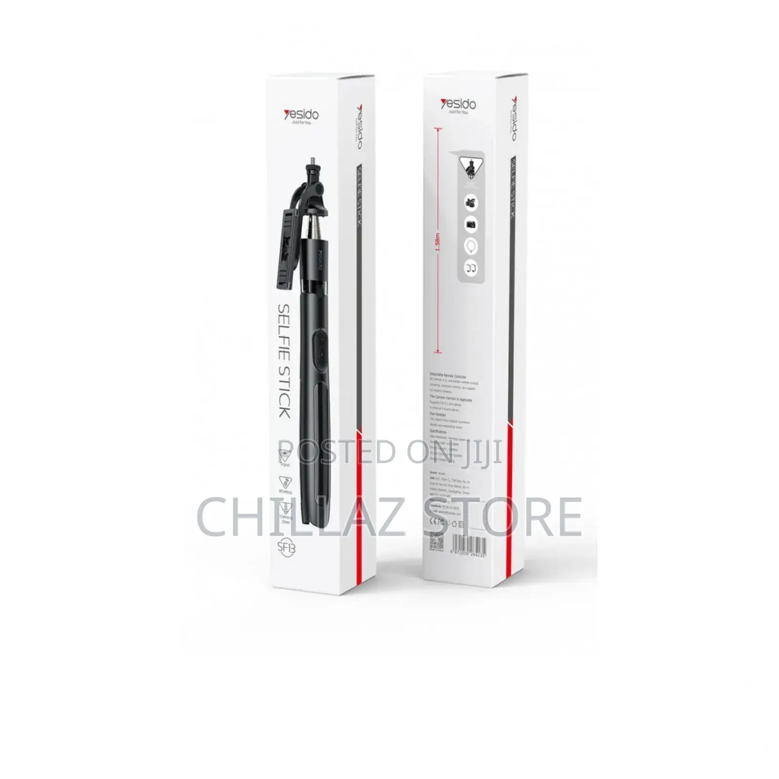 Yesido Wireless Bluetooth Selfie Stick.