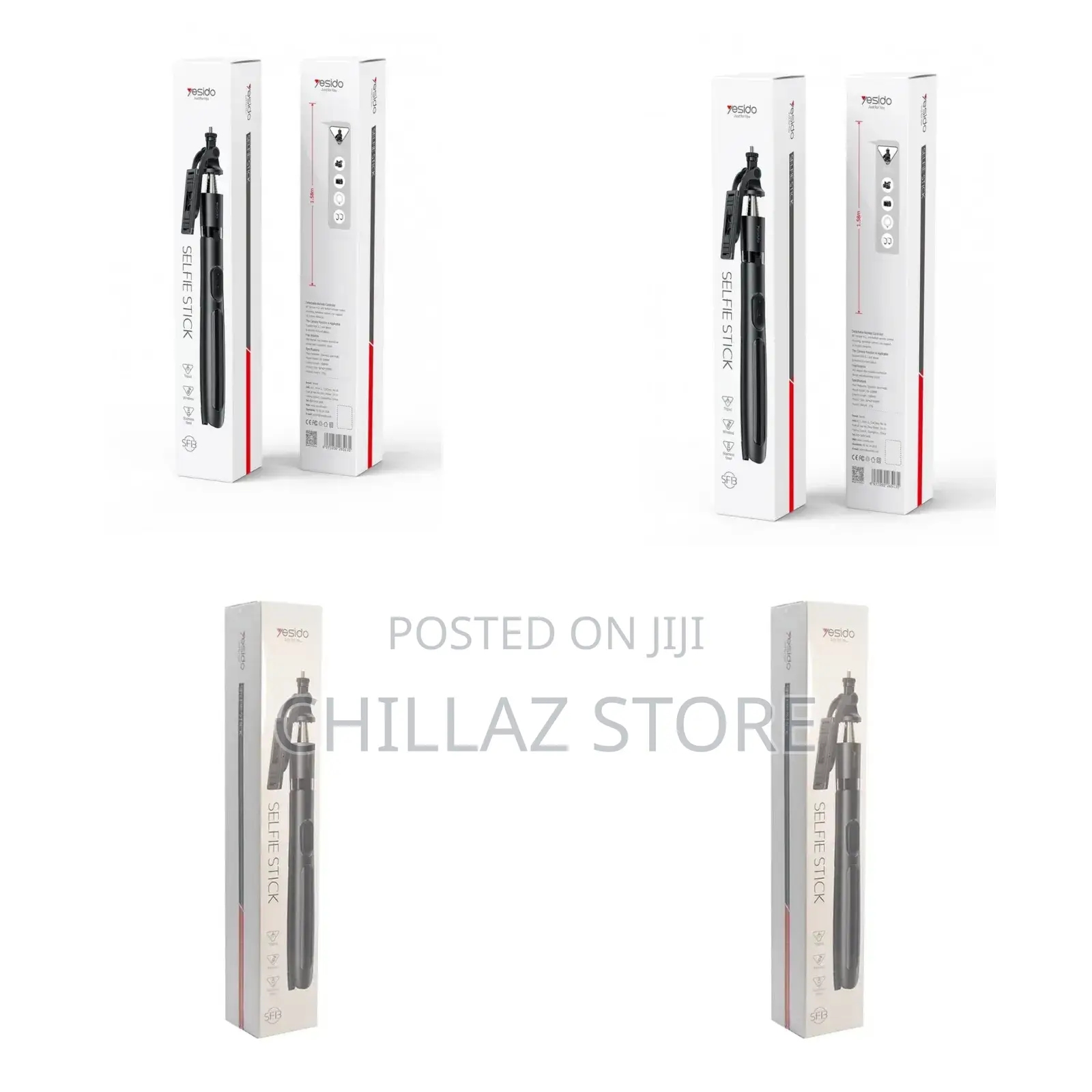 Yesido Wireless Bluetooth Selfie Stick.