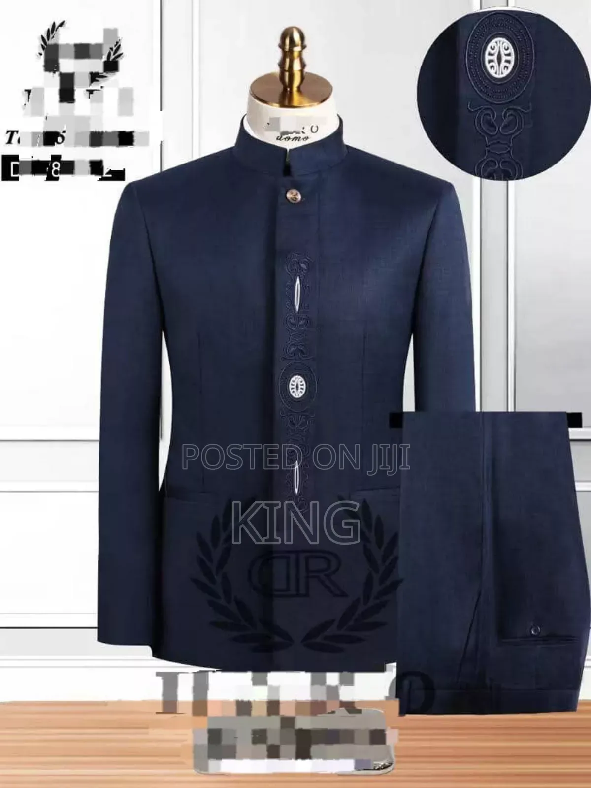 Exquisite Kaunda Suit