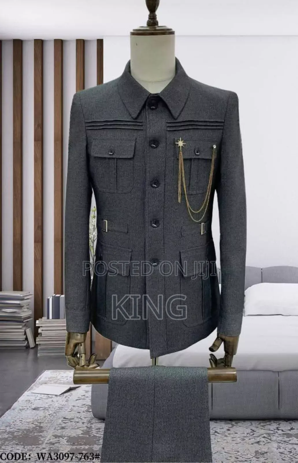 Confident Kaunda Suit