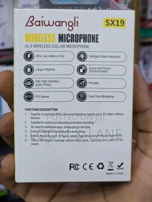 Wireless Microphone Sx19