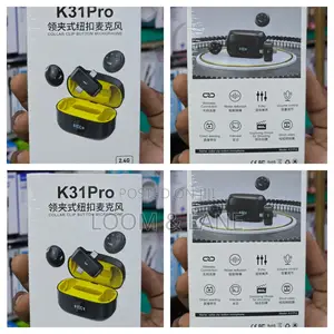 K31pro Clip Button Microphone
