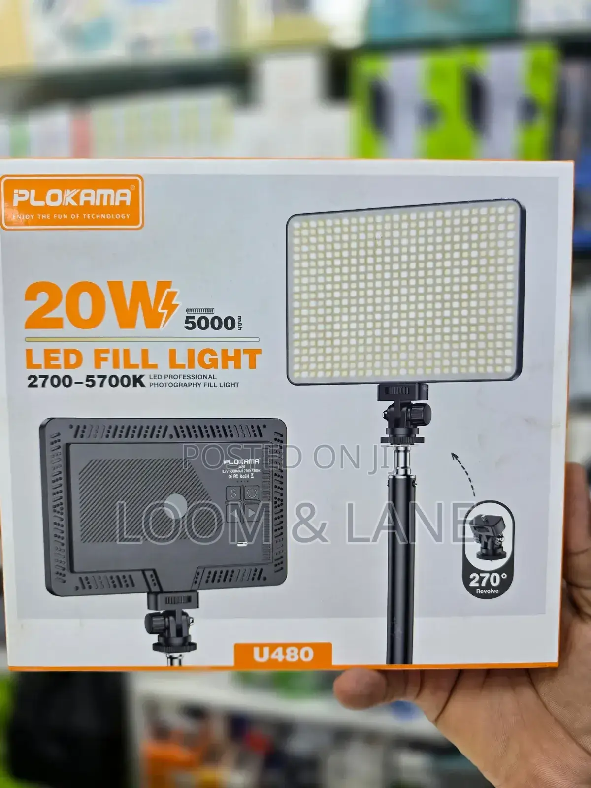 New 20w Led Fill Light U480