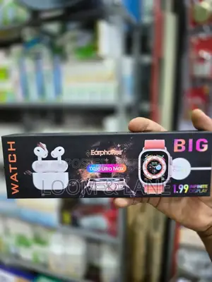 2 in 1 Watch and Earphone Combo