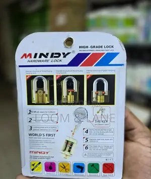 Unique Mindy Authentic Lock