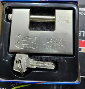 Hardened Solid Steel Lock