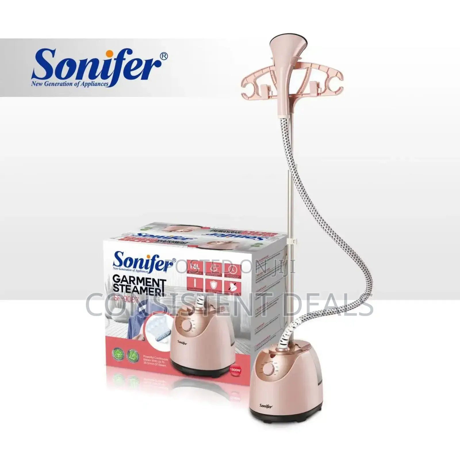 Sonifer 1800w Garment Steamer 1.6l