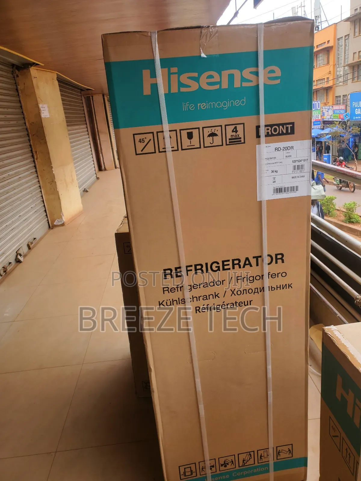 200ltrs Hisense Refrigerator.