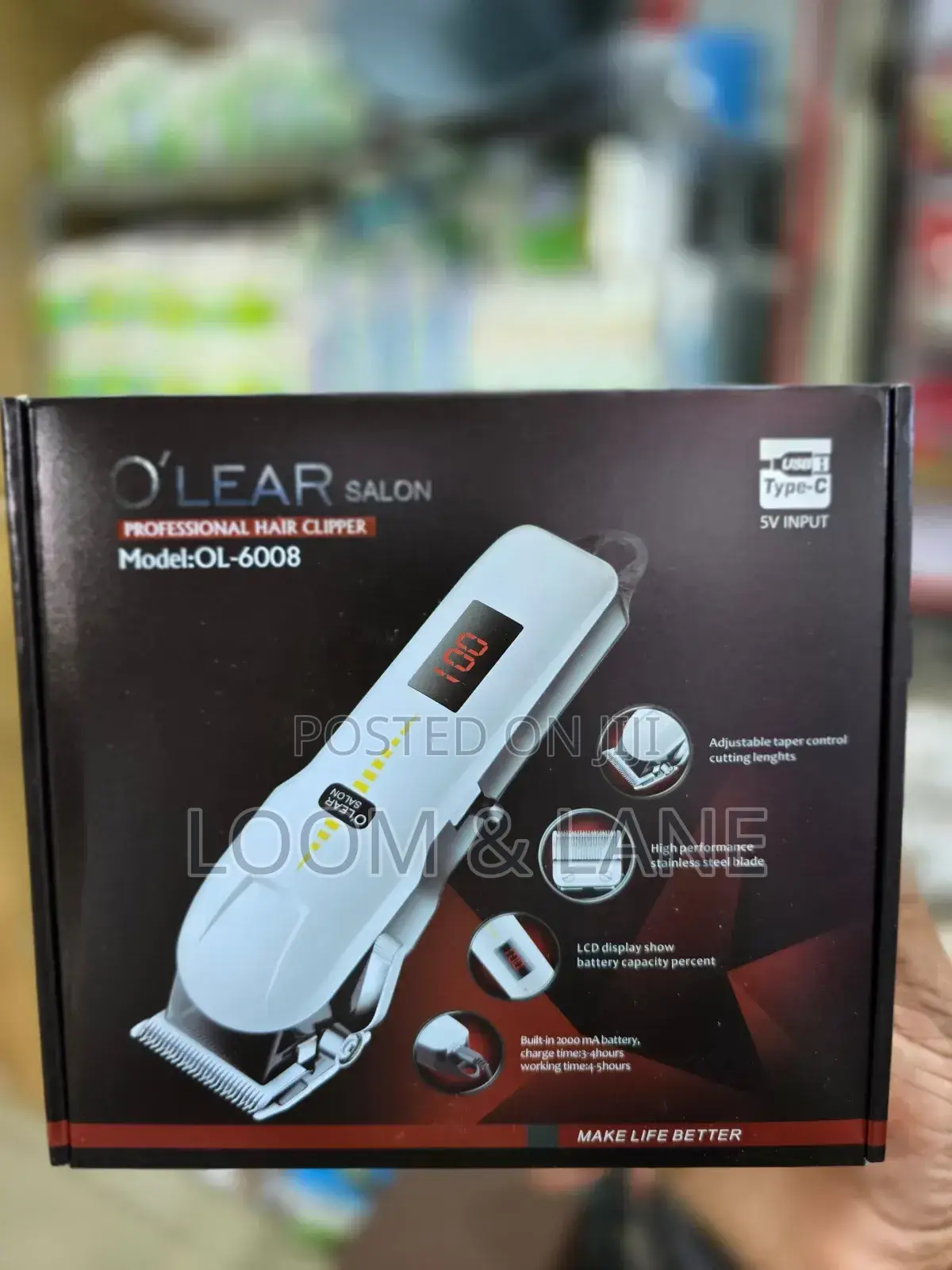 O'Lear Salon Hair Clipper