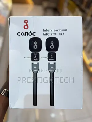 Candc Interview Dual Microphones With Adapter