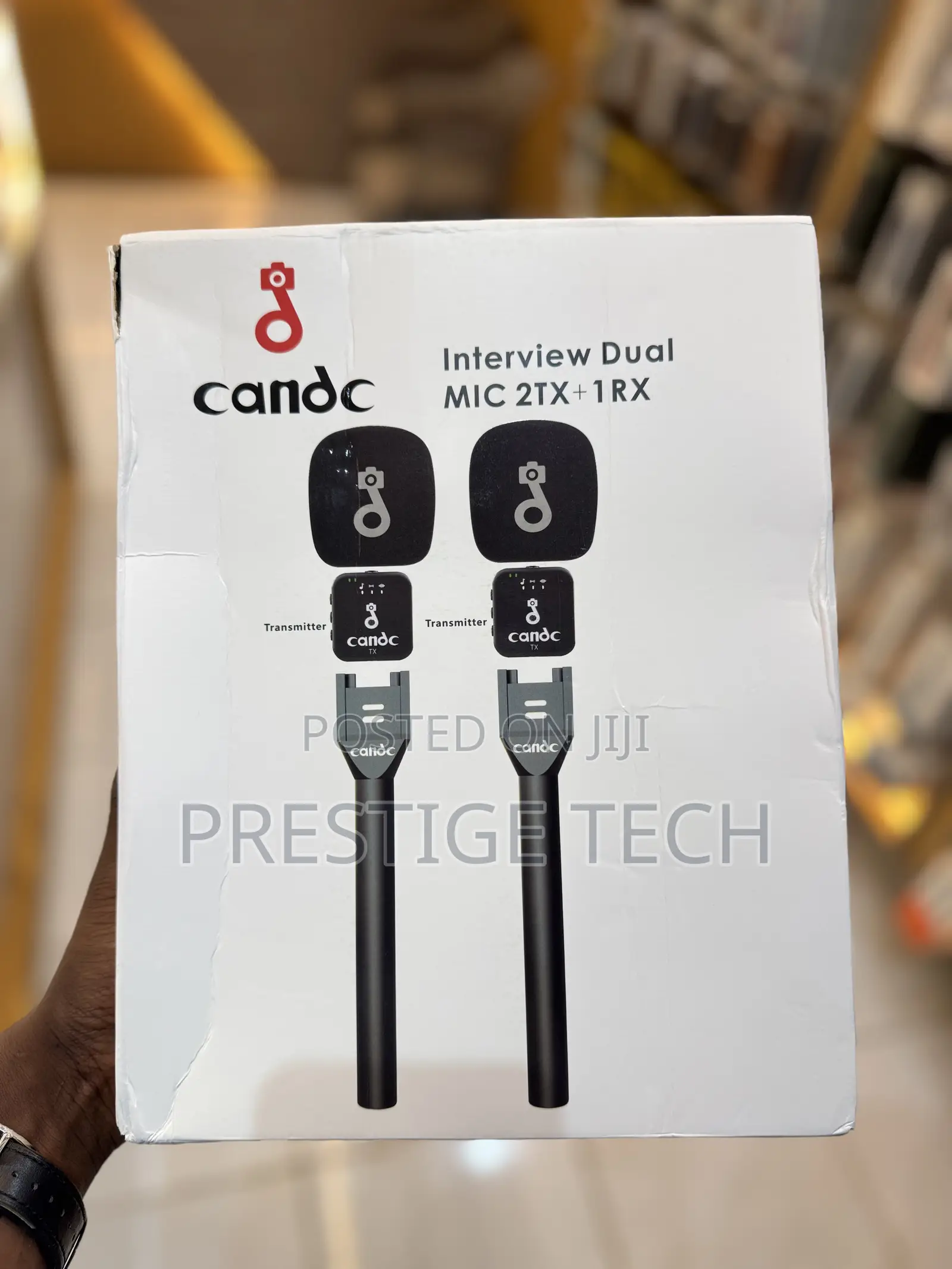 Candc Interview Dual Microphones With Adapter
