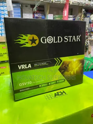 50 Ah Gold Star Solar Powder Battery Comp