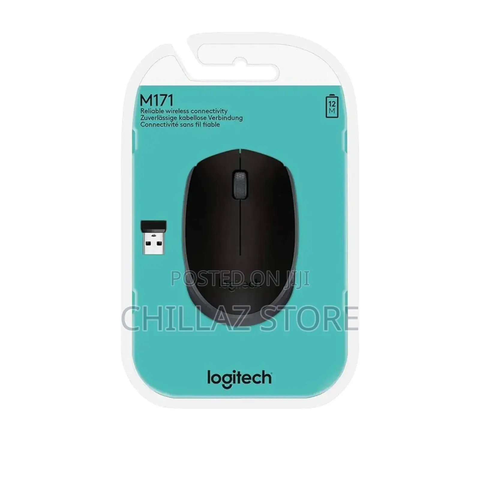 Logitech M171 Wireless Mouse.