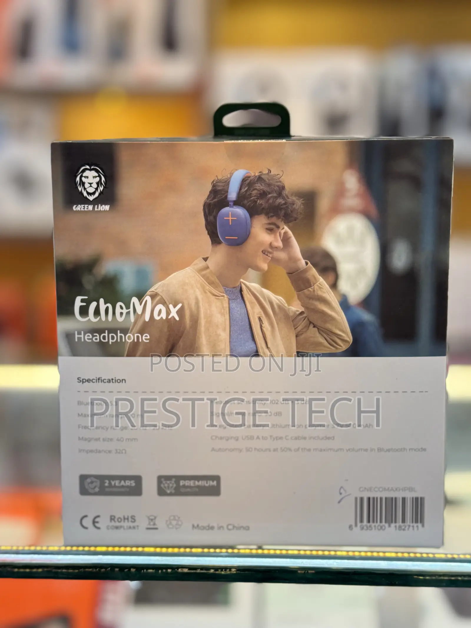 Green Lion Echo Max Bluetooth Headphones