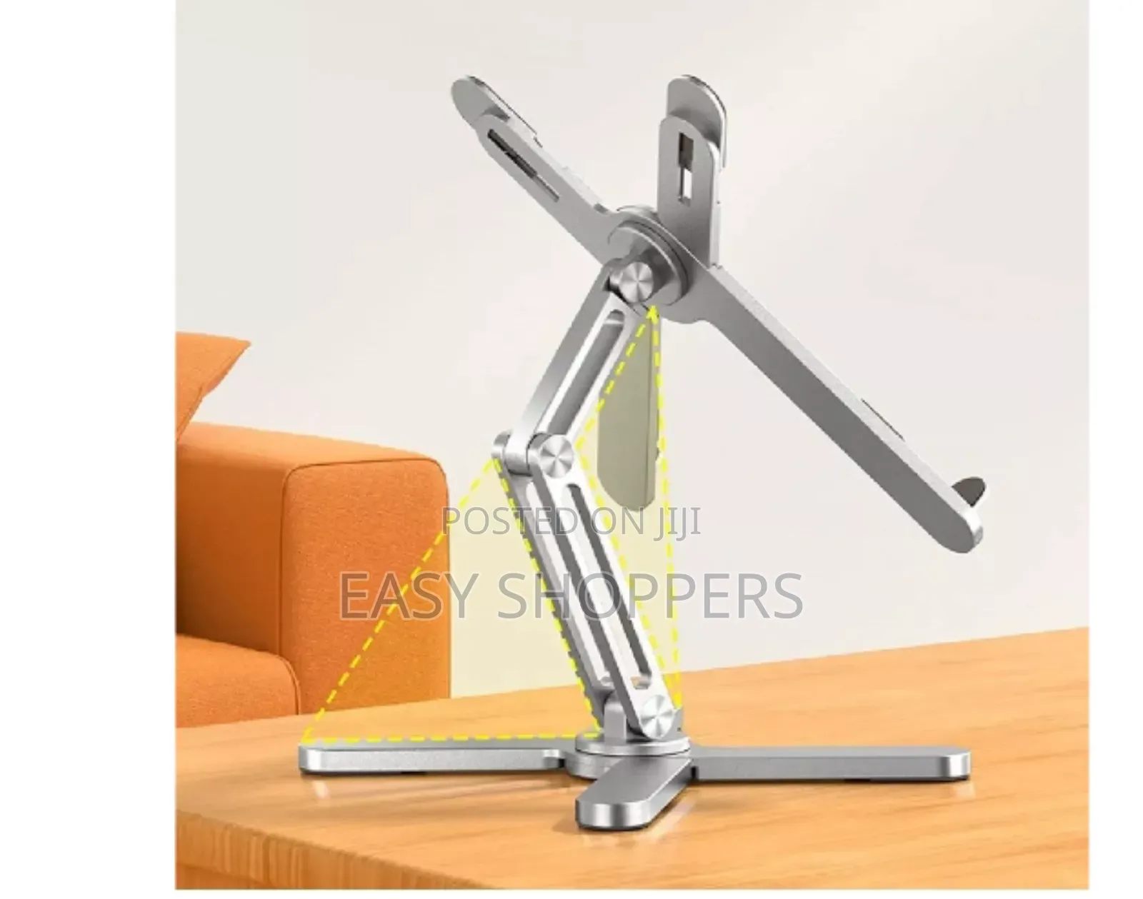 Foldable Notebook Stand Laptop Holder With 360 Degree.
