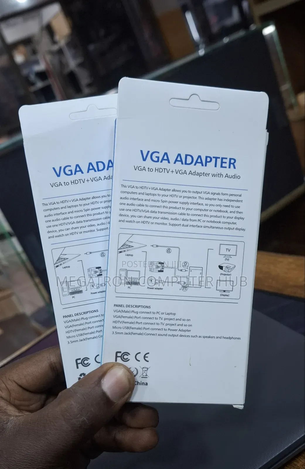 Vga to Hdmi and Vga Converter