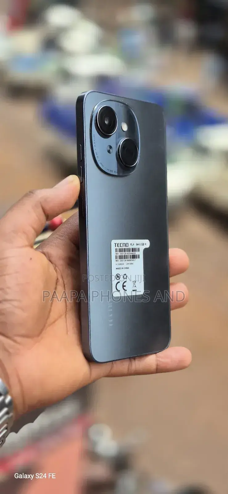 Tecno Pop 9 128 GB Gray