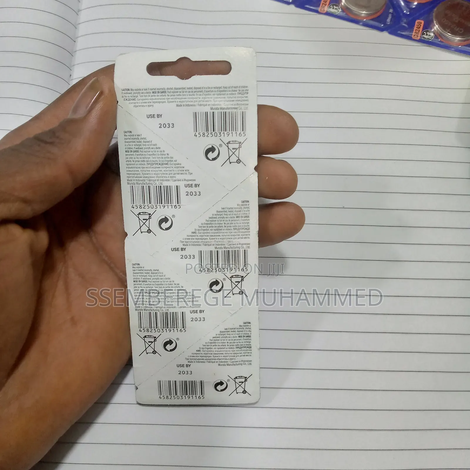 Batteries Cr 2430