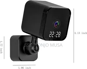 Smart Wifi Clock Spy Security Camera - 1080p, Two-Way Audio
