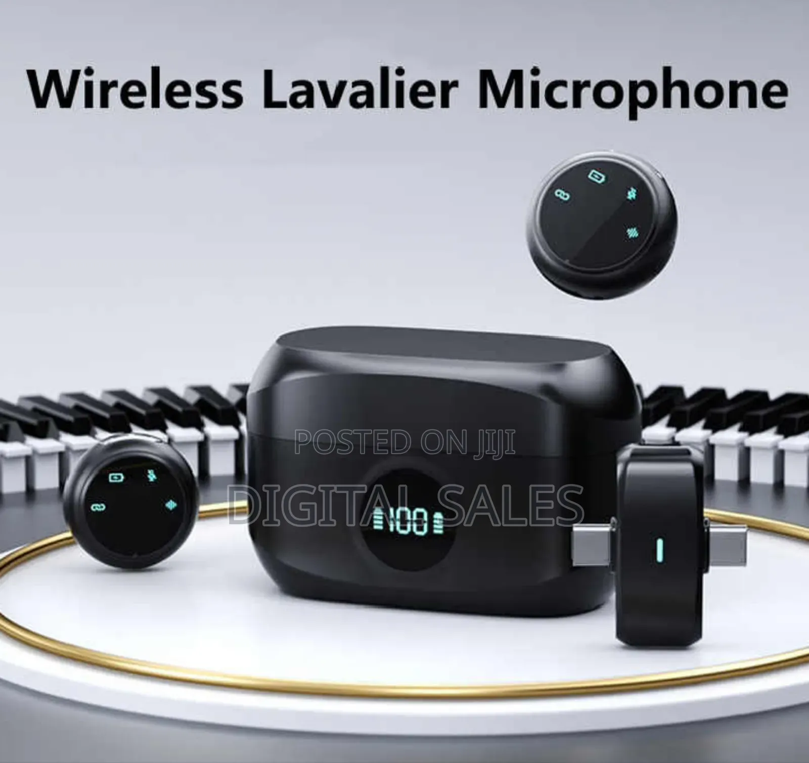  Pro Wireless Lavalier Microphone Set