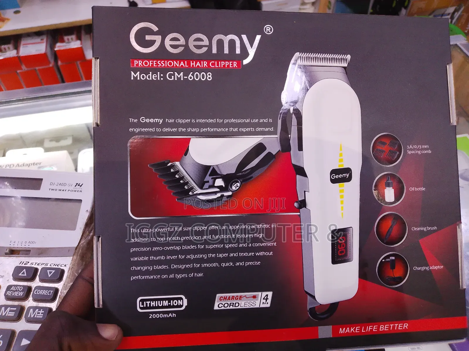 Geemy Professional Hair Clipper
