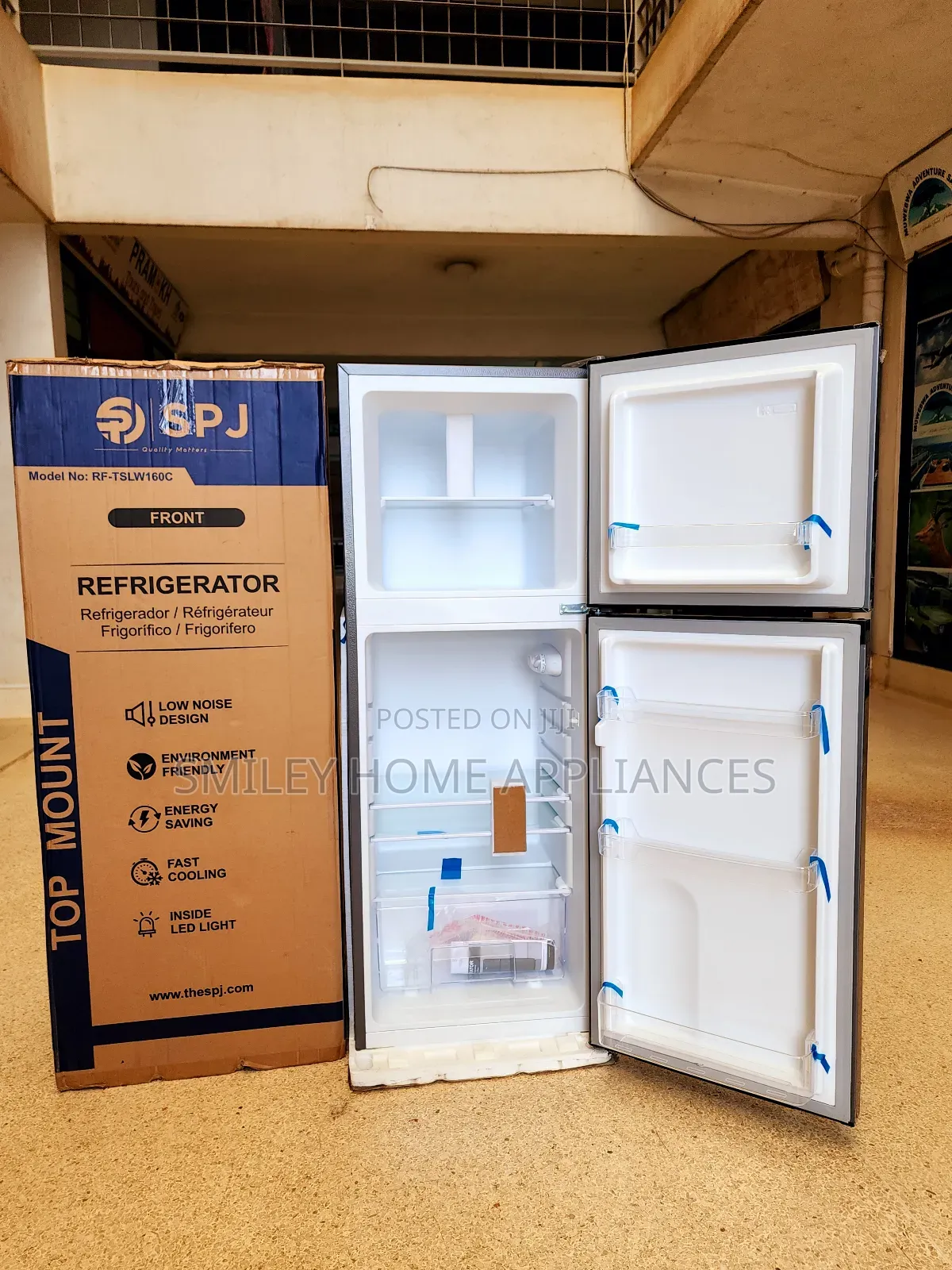 SPJ Silver 160ltrs Double Door Refrigerator at Cut Price