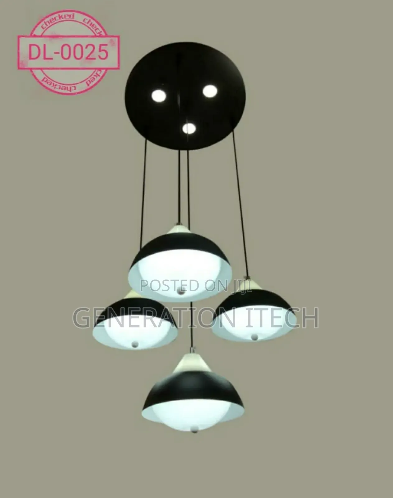 Pendant Led Chandelier Light With 3 Lights for Living Room