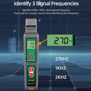 Komshine Fiber Optic Identifier With VFL Red Light