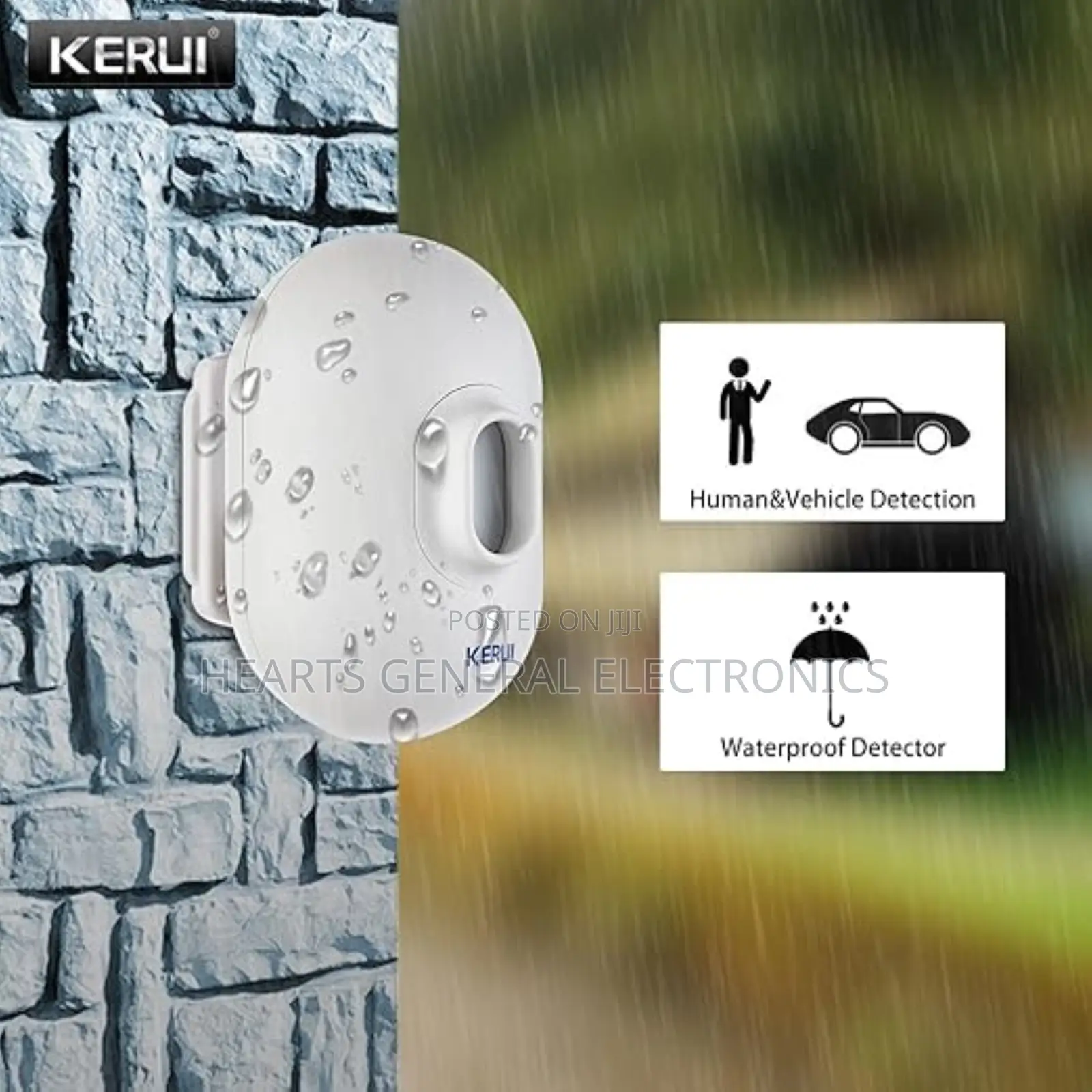 Kerui Outdoor Motion Alarm Sensor (Waterproof)