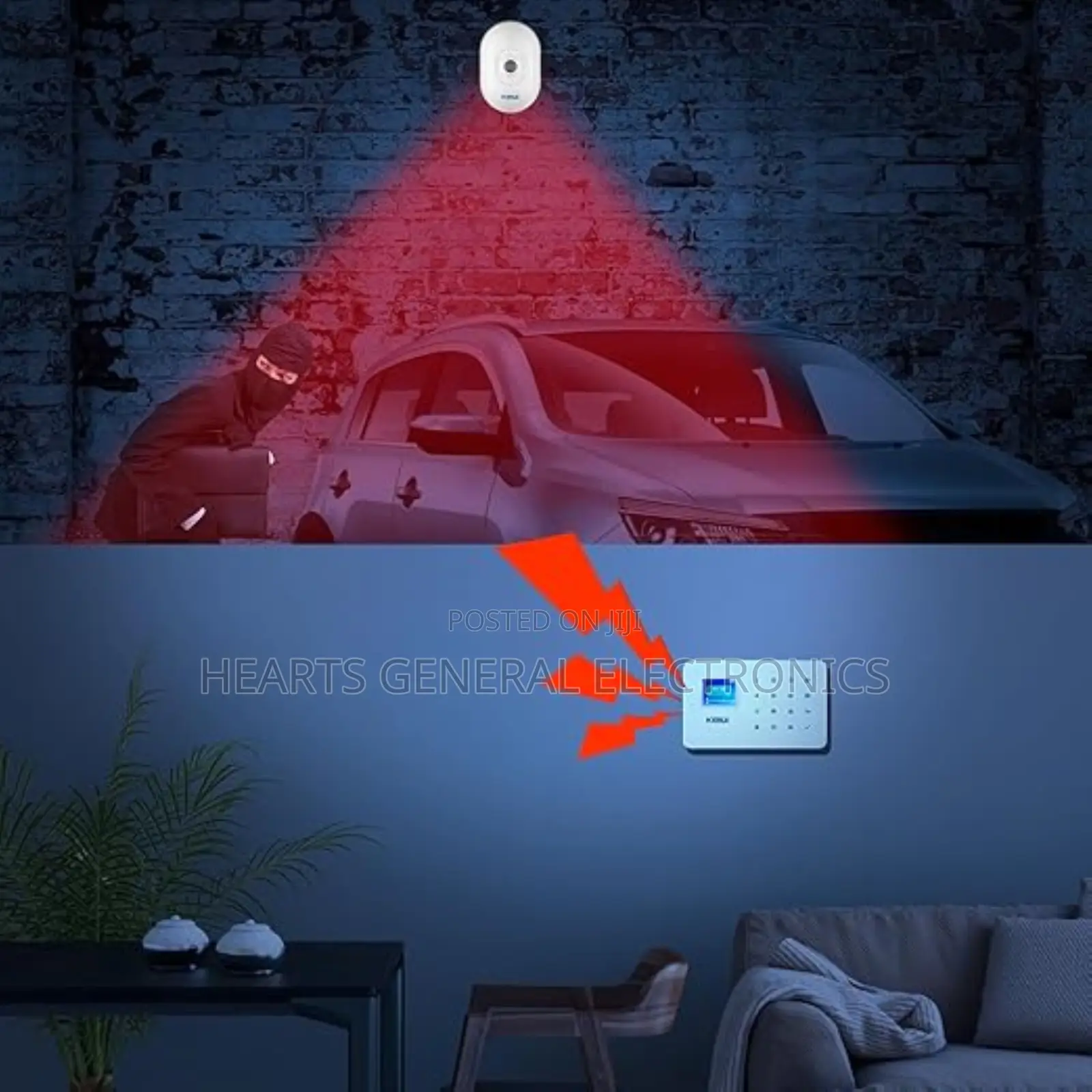Kerui Outdoor Motion Alarm Sensor (Waterproof)