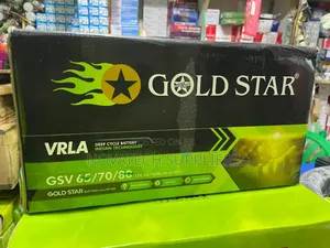 70 Ah Gold Star Solar Powder Battery Lunk