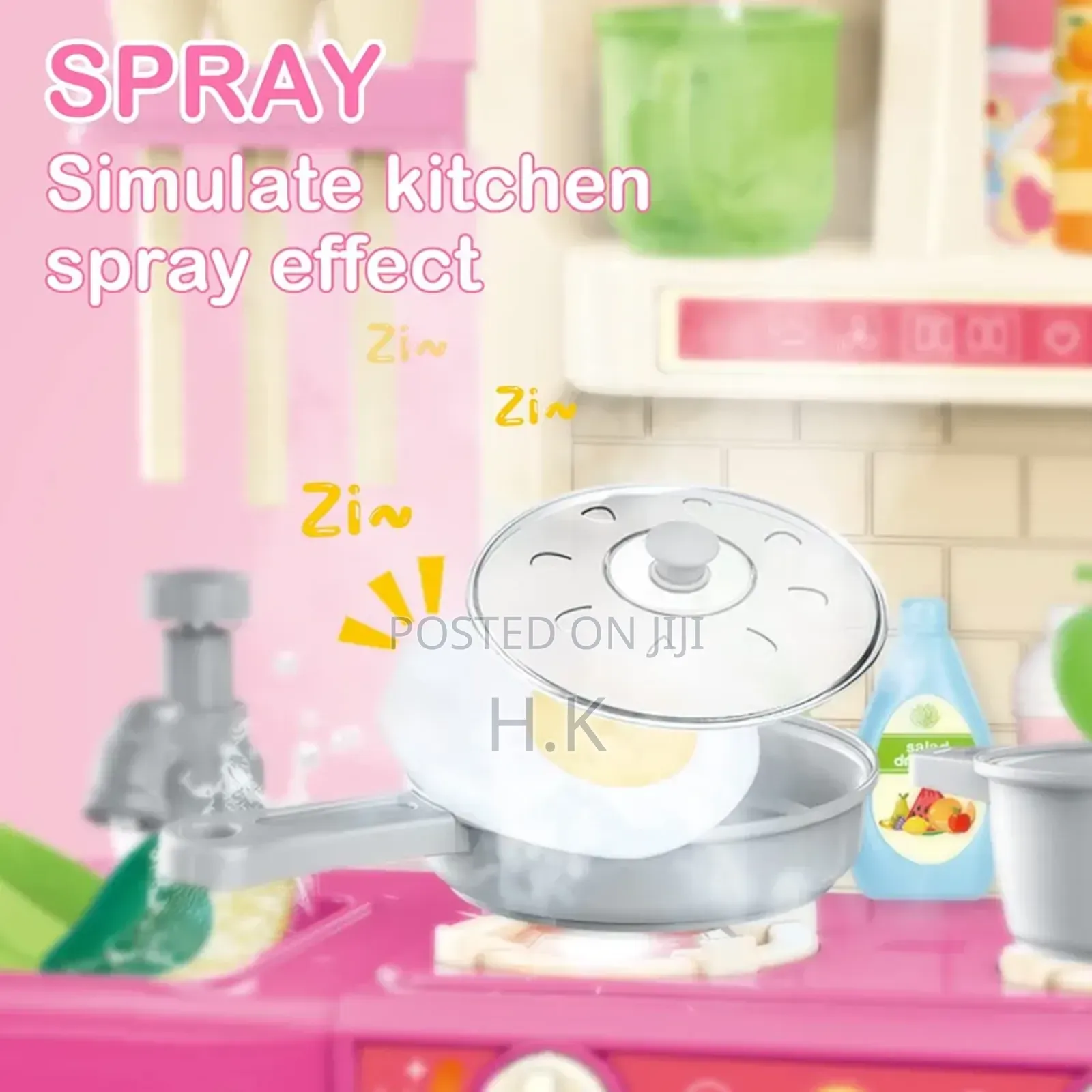 Toy Kitchen Playset for Children