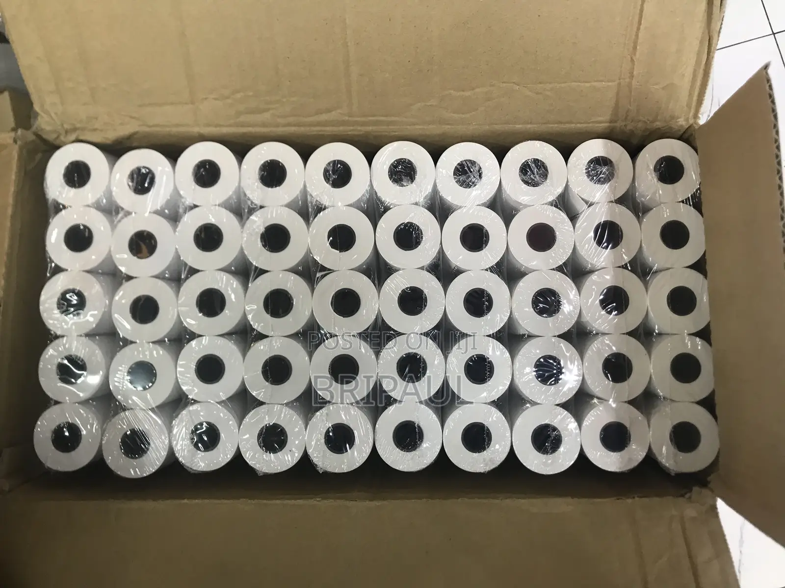 Portable Printer Paper Rolls Cartons 200pcs