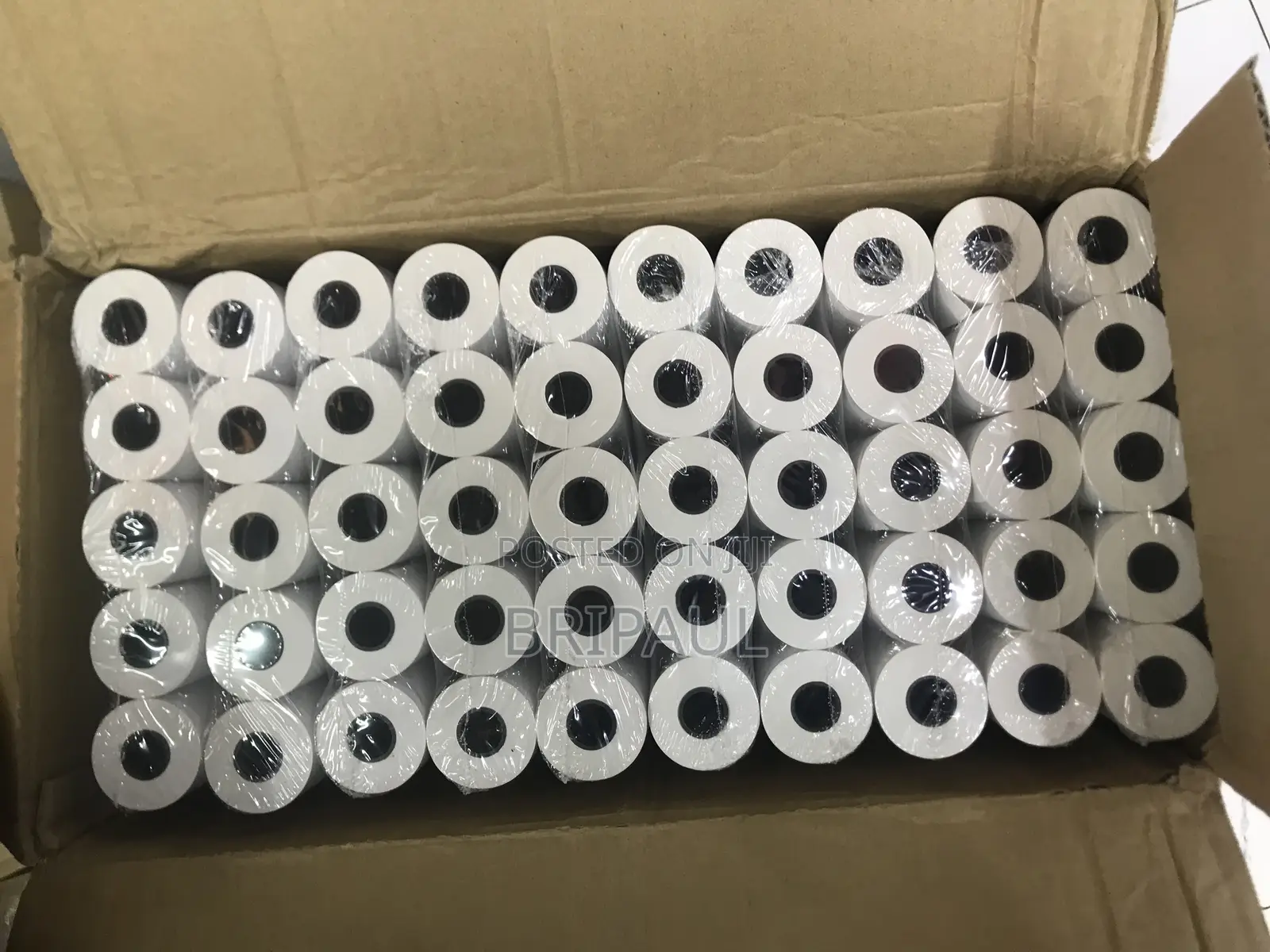Portable Printer Paper Rolls Cartons 200pcs