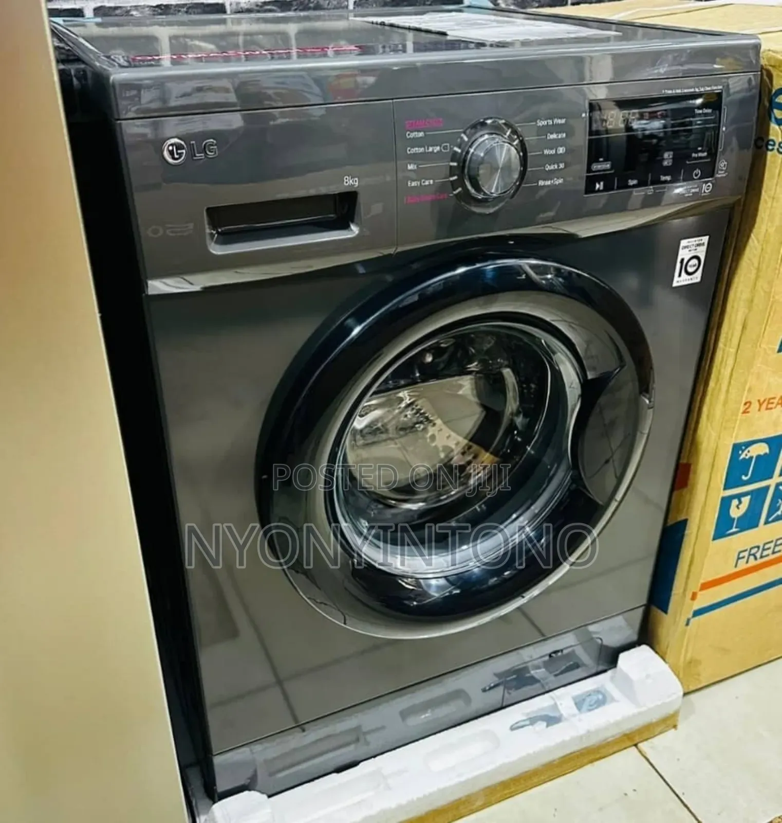 Lg 8kg Front Loader Automatic Washing Machine