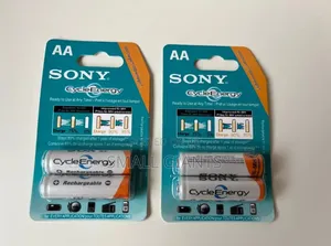 Sony Cycle Energy Aa Rechargeable Batteries