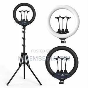 4800- 36cm Ring Light With Tripod Stand Light 18 Inch