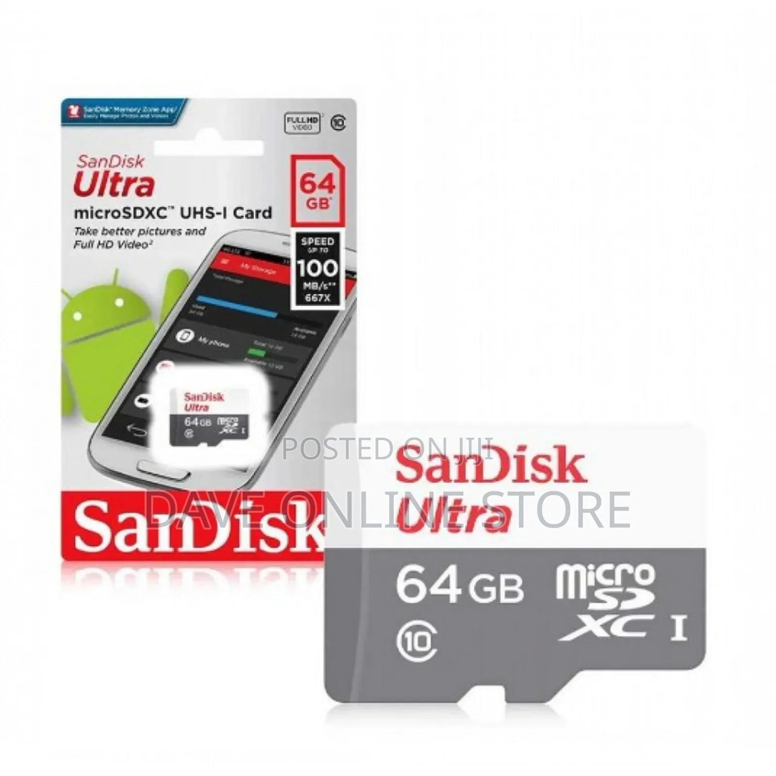 Sandisk Ultra Microsdxc Card