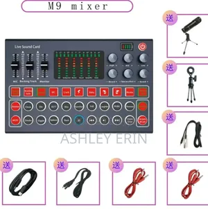 M9 Mixer Live Sound Card