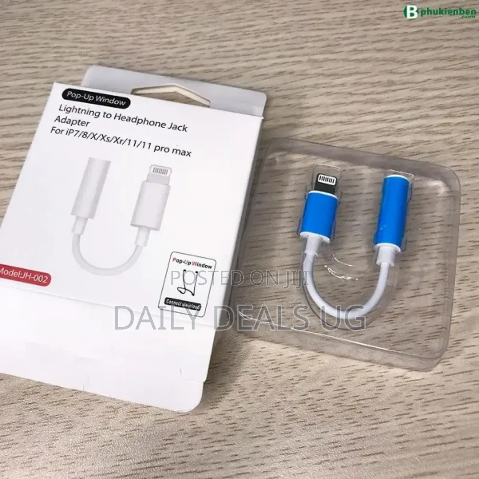 Jh-002 Lightning to 3.5mm Headphone Jack Adapter