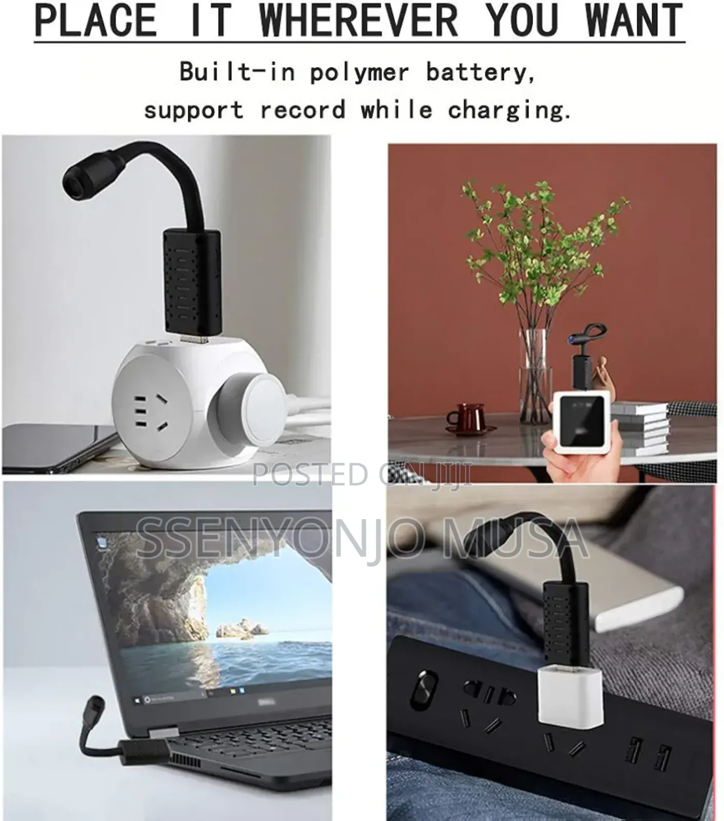U21 Mini Smart Wifi Camera - 1080p Hd, Motion Detection